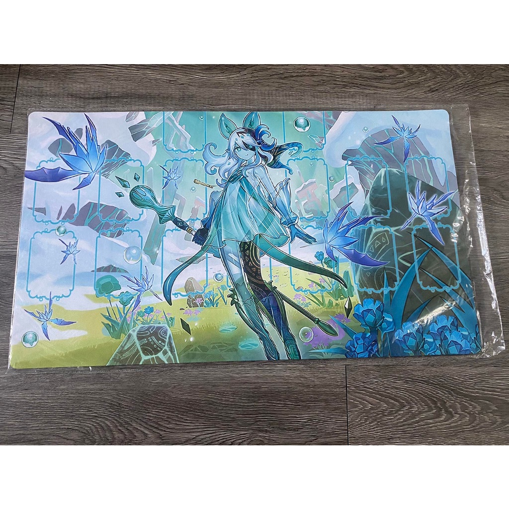 Bàn Đấu Bài Playmat dùng để chơi card game Icejade (Có khung)