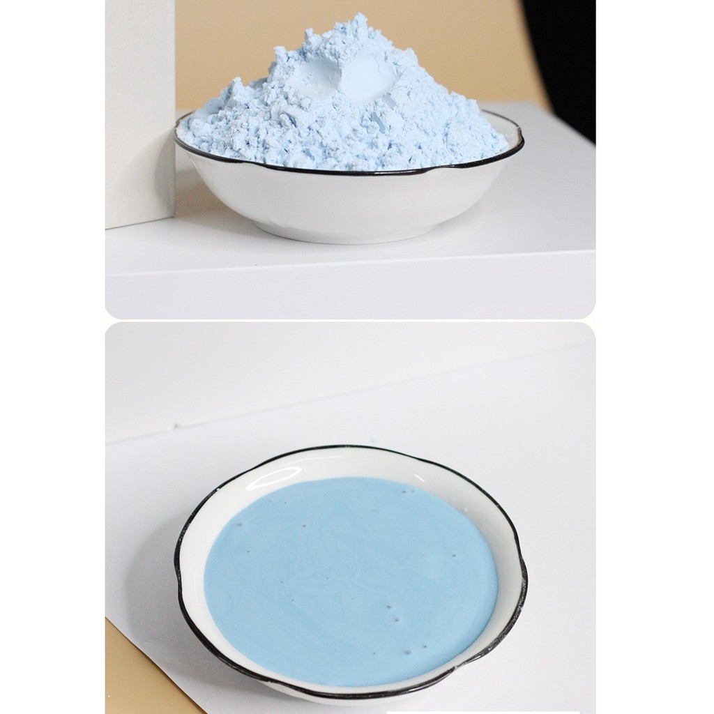 Bột Mặt Nạ Dẻo Collagen Hoa Lavender (hoa oải hương), Kiểm Soát dầu, Giảm mụn - Handmade - B3.007