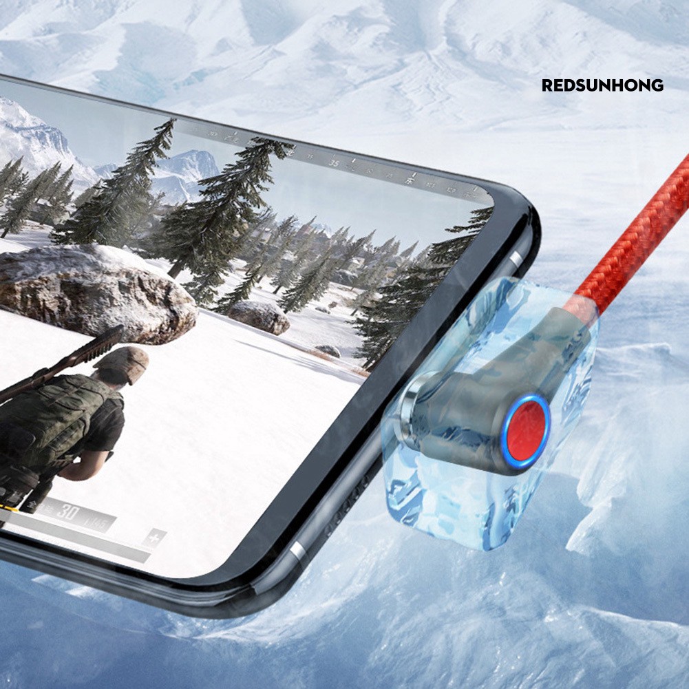 Dây Cáp Sạc Nhanh Micro Usb Loại C 3a Cho Điện Thoại Android Iphone