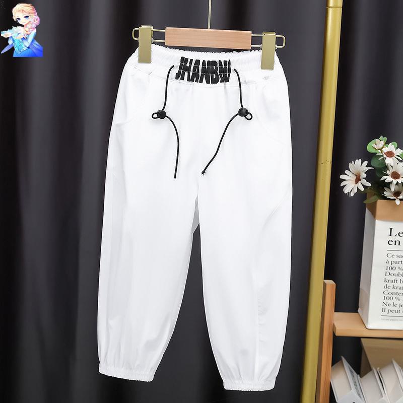 Quần Thể Thao Dây Rút Chống Muỗi Phong Cách Hàn Quốc Thời Trang Mùa Hè 2022 Cho Bé Gái