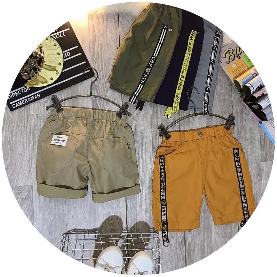 Quần Ngố Bé Trai  12-27kg Chất kaki