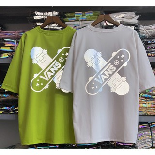 [Freeship] Áo thun hình ván trượt VANS phản quang