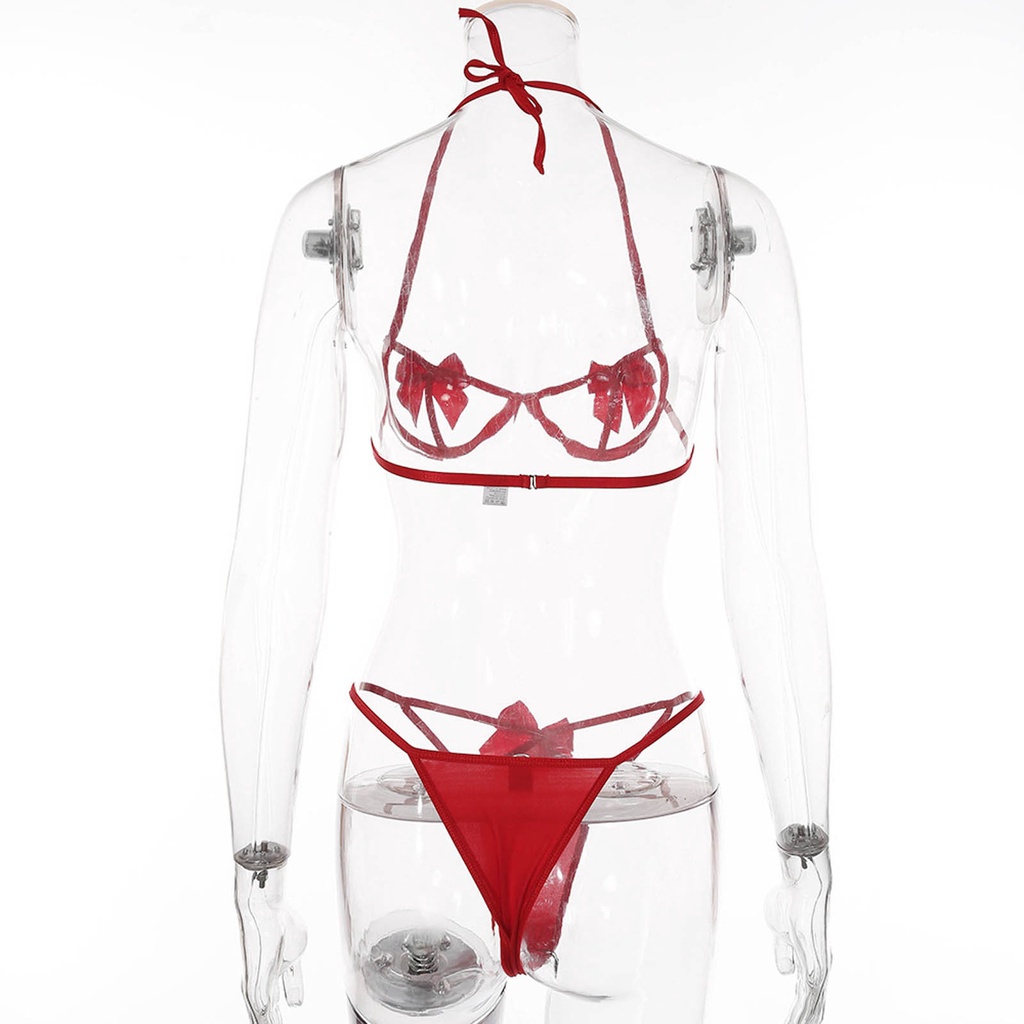 Bộ đồ lót phối dây buộc phong cách gợi cảm cho nữ | BigBuy360 - bigbuy360.vn