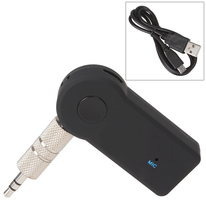 Usb chuyên tạo Bluetooth kết nối cho xe hơi, amply, loa (đen)-B350