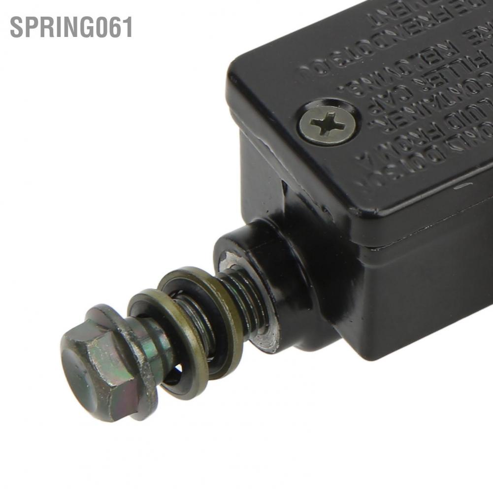 Spring061 7/8in/22mm Right Brake Master Cylinder Lever Metal Alloy Clutch Replacement for Taotao 50cc 110cc 125cc