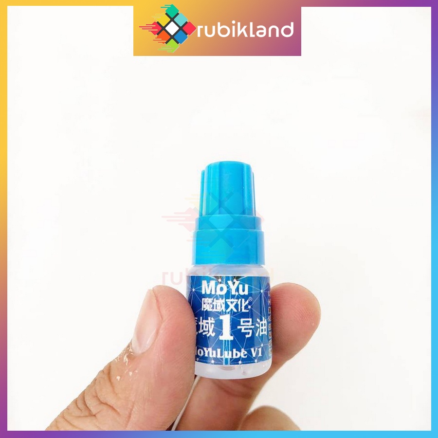 Dầu Bôi Trơn Rubik Moyu Lube V1/V2 5ml Lube Rubic Dùng Cho WRM 2021 Maglev, GAN 12 Maglev, M Leap, Tornado, RS3M 2021.