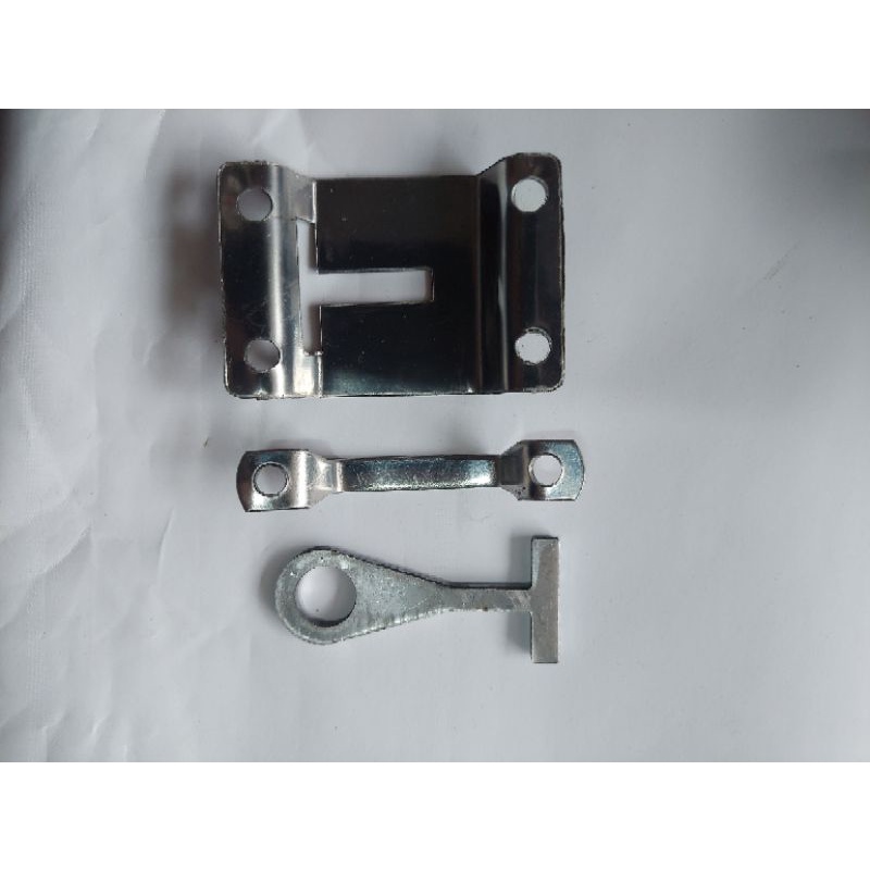 Khóa móc cửa thùng xe tải chữ T inox không rỉ