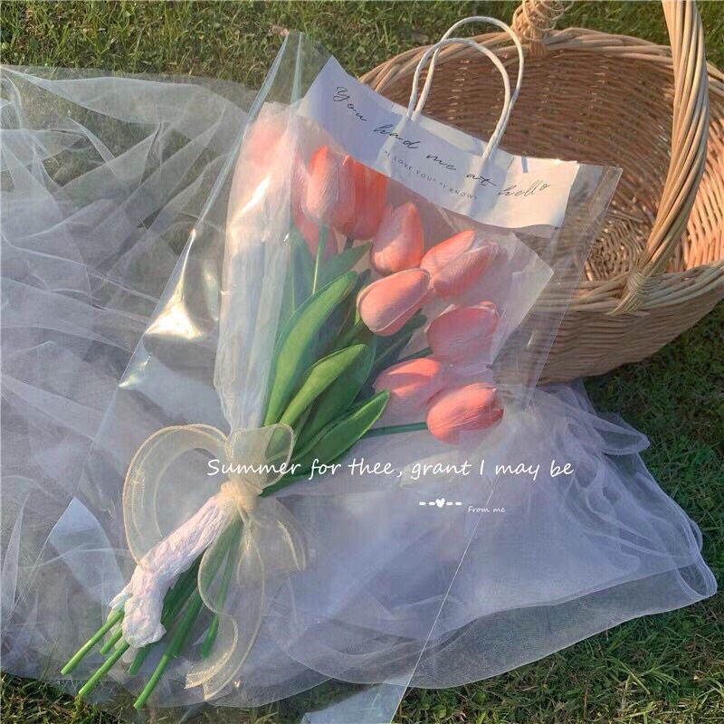 Hoa Tulip Loại Bông Lớn Nhiều Màu Siêu Xinh.