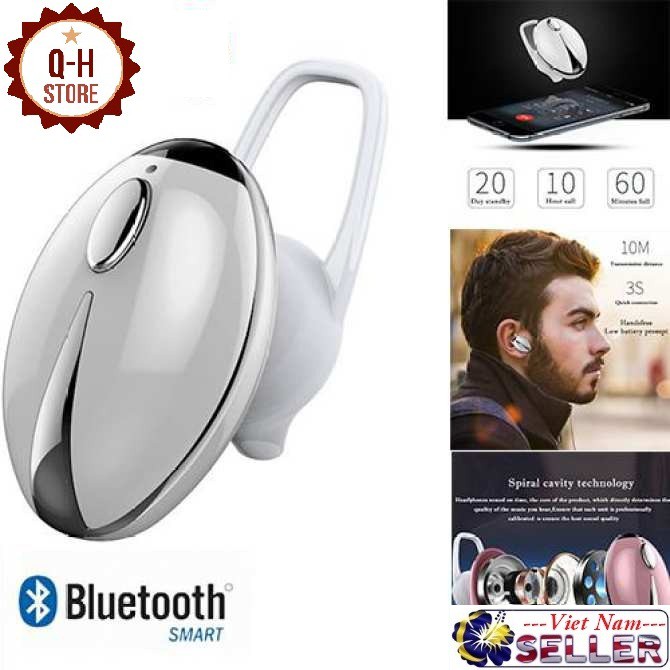 [Flash Sale] Tai Nghe Bluetooth Hạt Đậu Siêu Tiện Dụng, Nhỏ Gọn