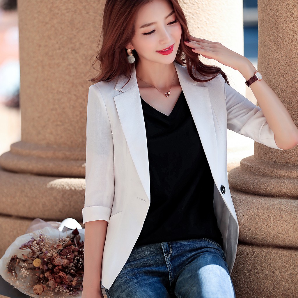 Áo Khoác Công Sở Phong Cách Hàn Quốc Dành Cho Nữ | BigBuy360 - bigbuy360.vn