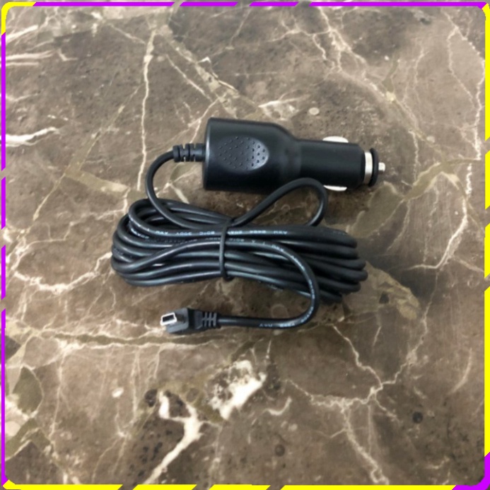 Dây nguồn dùng cho camera hành trình cắm tẩu Mini USB ô tô thương hiệu Phisung PS204 | BigBuy360 - bigbuy360.vn
