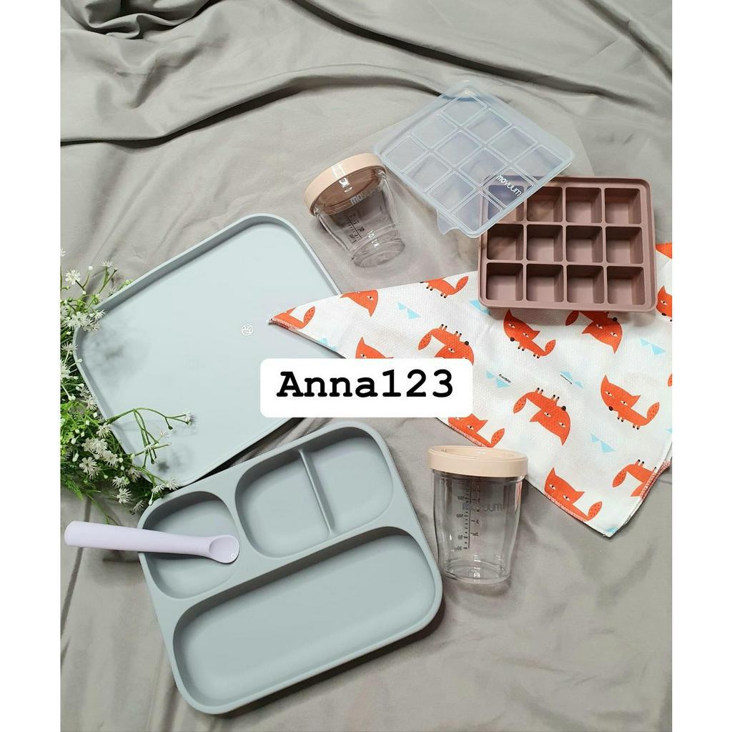 Khay ăn dặm silicone moyuum chính hãng