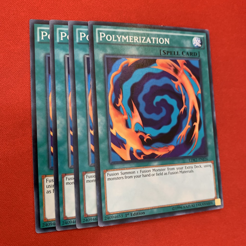 EN]Thẻ Bài Yugioh Chính Hãng] Polymerization DUNG HỢP MÃ GỐC!!!