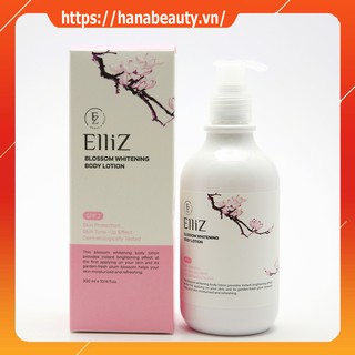 (HOT) Sữa dưỡng thể Elliz Blossom Whitening Body Lotion 300ml