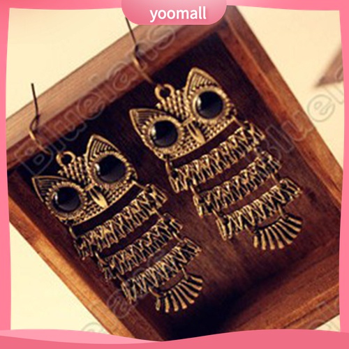 Yomall♡ Bông Tai HợP Kim HìNh Cú MèO Xinh XắN