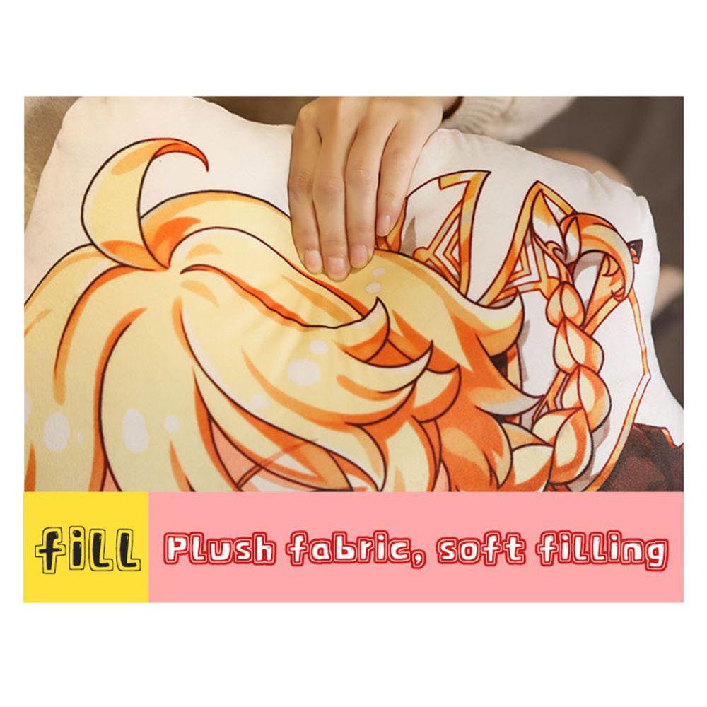 Búp Bê Nhồi Bông 45x35cm Hình Nhân Vật Hoạt Hình Paimon Keli Zhongli Xiao