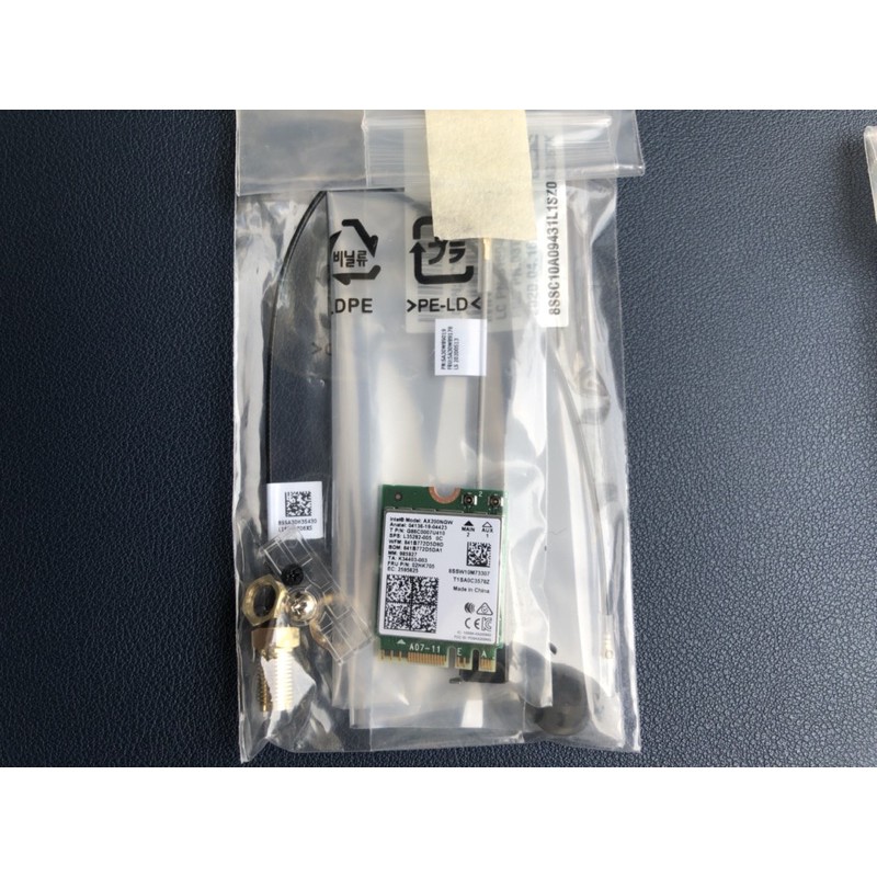 Bộ Wifi bluetooth gắn trong Intel AX200 chính hãng LENOVO dành cho tiny 6 | BigBuy360 - bigbuy360.vn