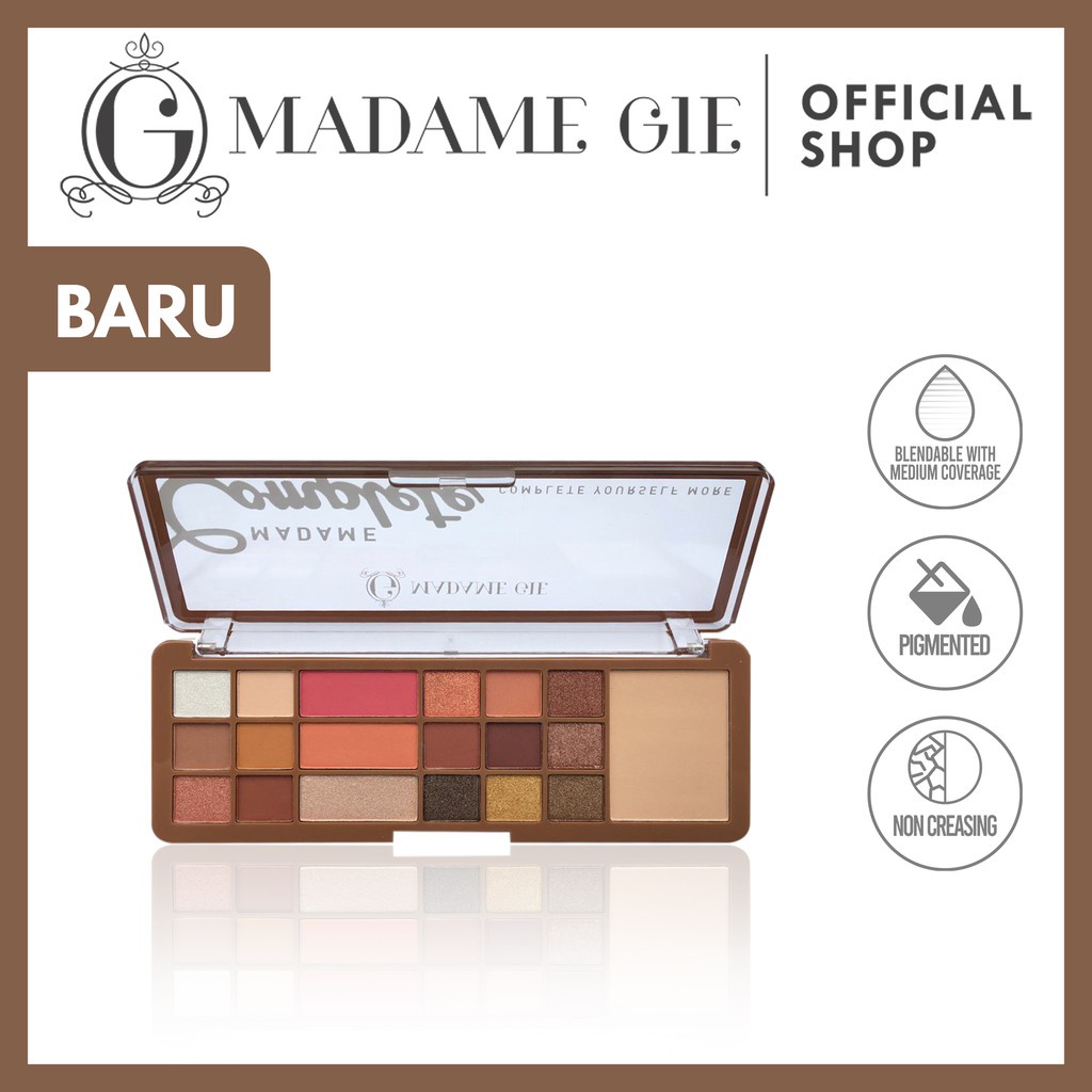 Bảng phấn mắt madame trang điểm hoàn chỉnh | BigBuy360 - bigbuy360.vn