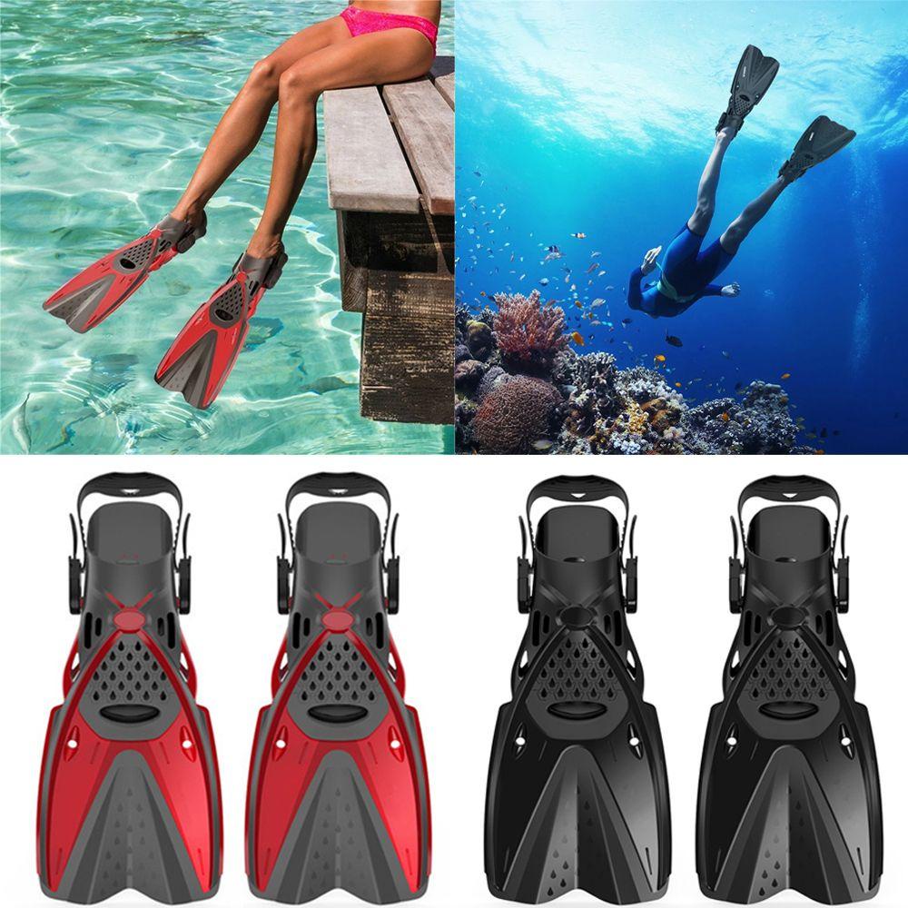 MUVAKO Chân Vịt Bơi Lặn Thể Thao Có Thể Điều Chỉnh