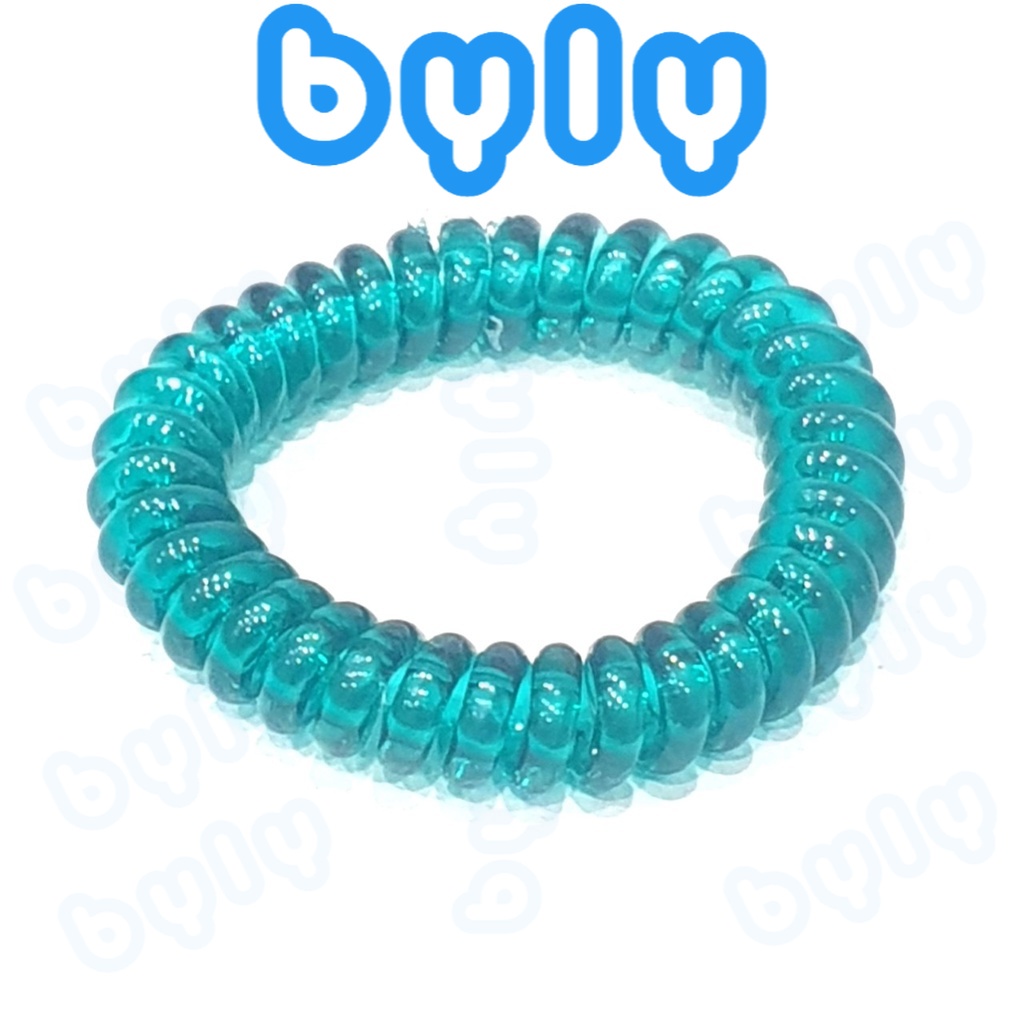 Cột tóc lò xo nhỏ đen - nhiều màu  - ByLy Store