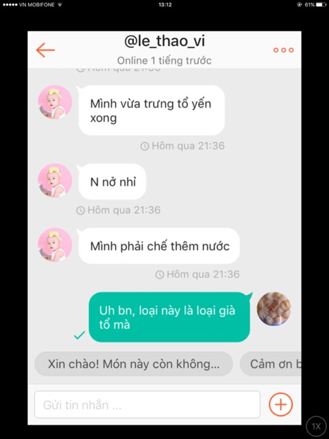 Yến sào Tinh chế 10gr sợi xơ mướp+🎁 | BigBuy360 - bigbuy360.vn