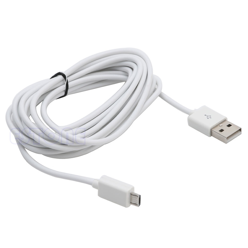 Cáp Sạc Micro USB 283cm Cho Tay Cầm Chơi Game PS4