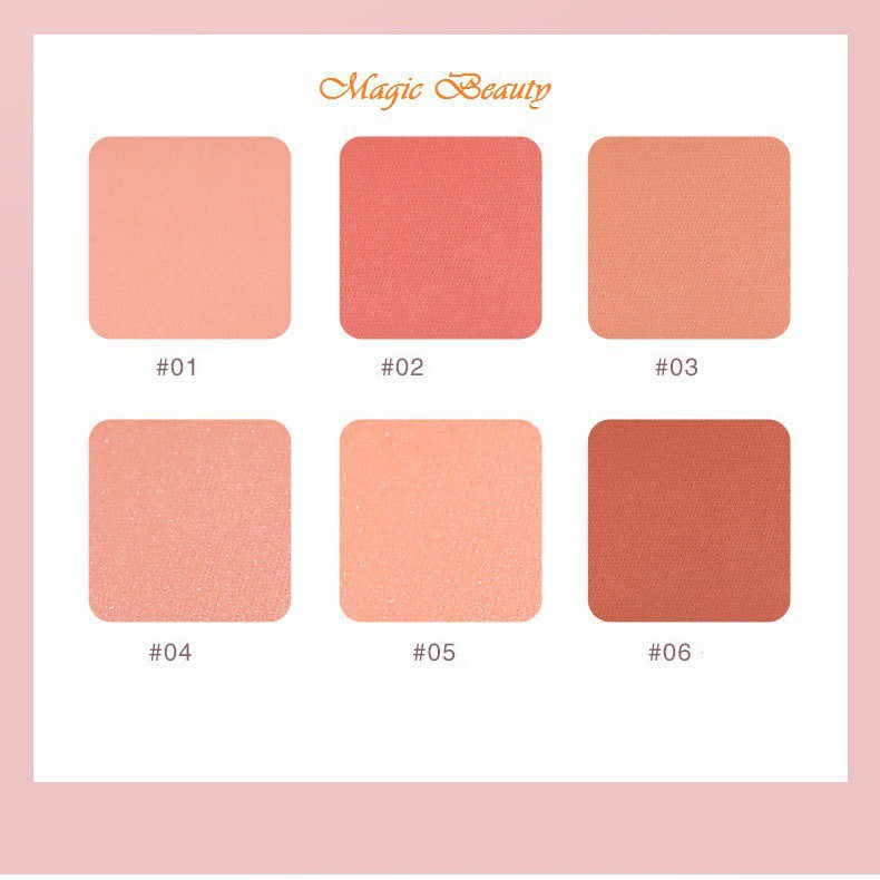 [PM01] Phấn Má Hồng 1 ô màu Lameila Gốm Vitality Blush | BigBuy360 - bigbuy360.vn