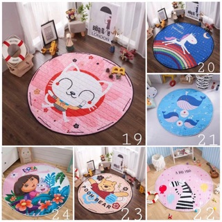Thảm tròn rút gọn