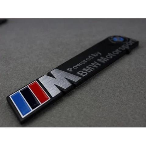 Sticker 3D Bằng Hợp Kim Nhôm Trang Trí Xe Hơi BMW M Series