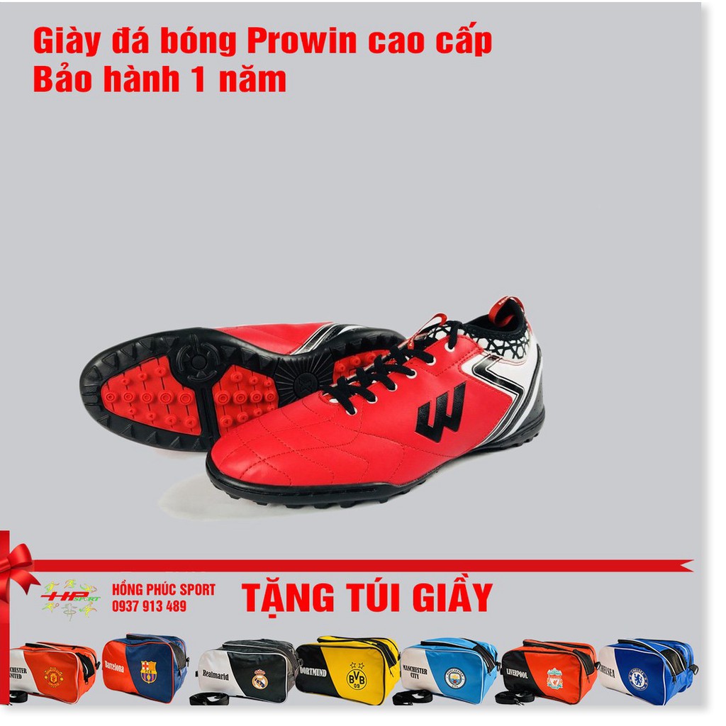 [Tặng túi] Giày đá bóng prowin S50 FX GX FM - giày đá banh cỏ nhân tạo prowin đã khâu đế