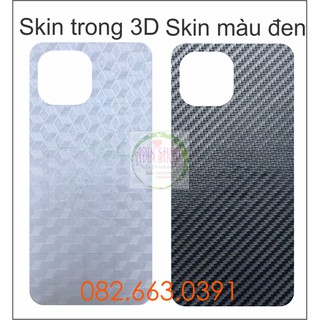 Miếng dán mặt lưng skin carbon xiaomi mi 11 lite 4g / mi 11 lite 5g/ mi 11 lite 5g ne