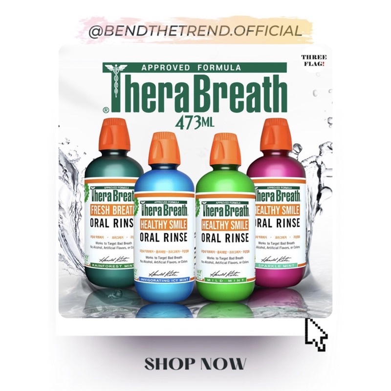 NƯỚC SÚC MIỆNG THERA BREATH CHAI 473ml
