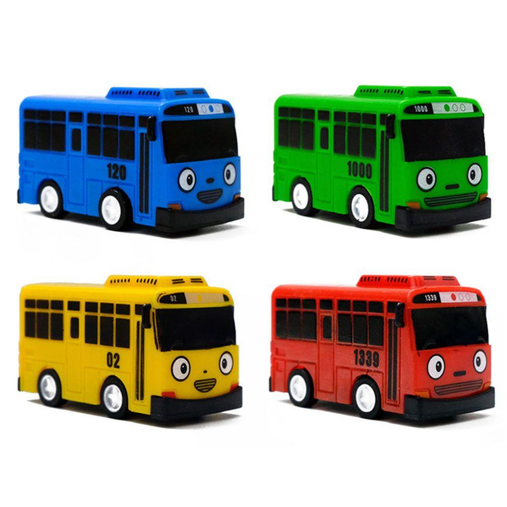SUSANS Mô Hình Xe Buýt Kéo Lưng Mini Dành Cho Bé