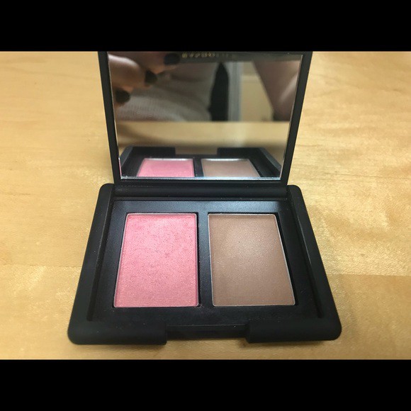 BẢNG TẠO KHỐI - MÁ HỒNG - NARS BLUSH - BRONZER DUO ORGASM - LAGUNA