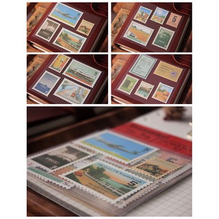 Sticker tem du lịch retro