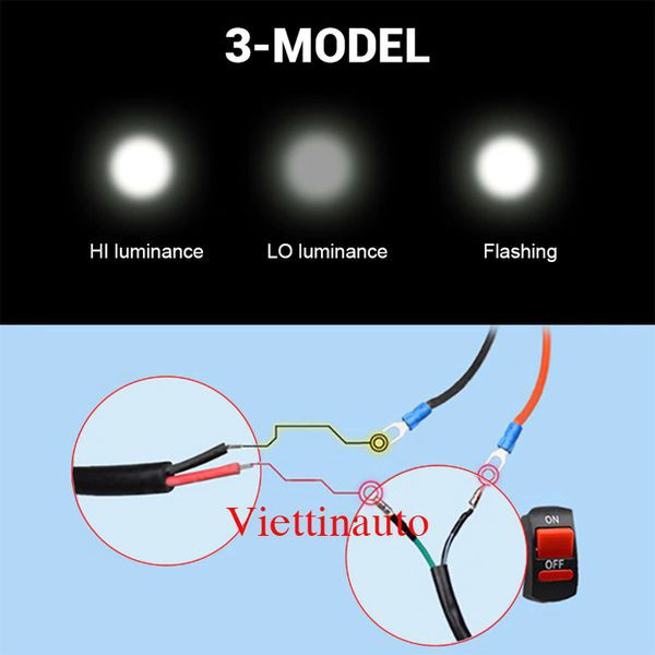 Đèn Led Bi Cầu Siêu Sáng U3 12V 30W 1500LM