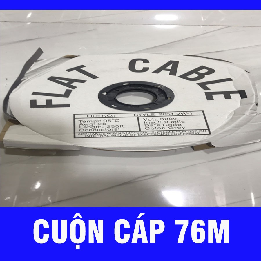 Cuộn cáp tín hiệu 16 sợi dùng cho màn hình led dài 76m,dây đồng nhiều lõi.