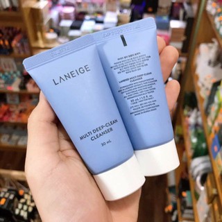 Sữa rửa mặt Laneige Multi Deep Clean Cleanser 30M