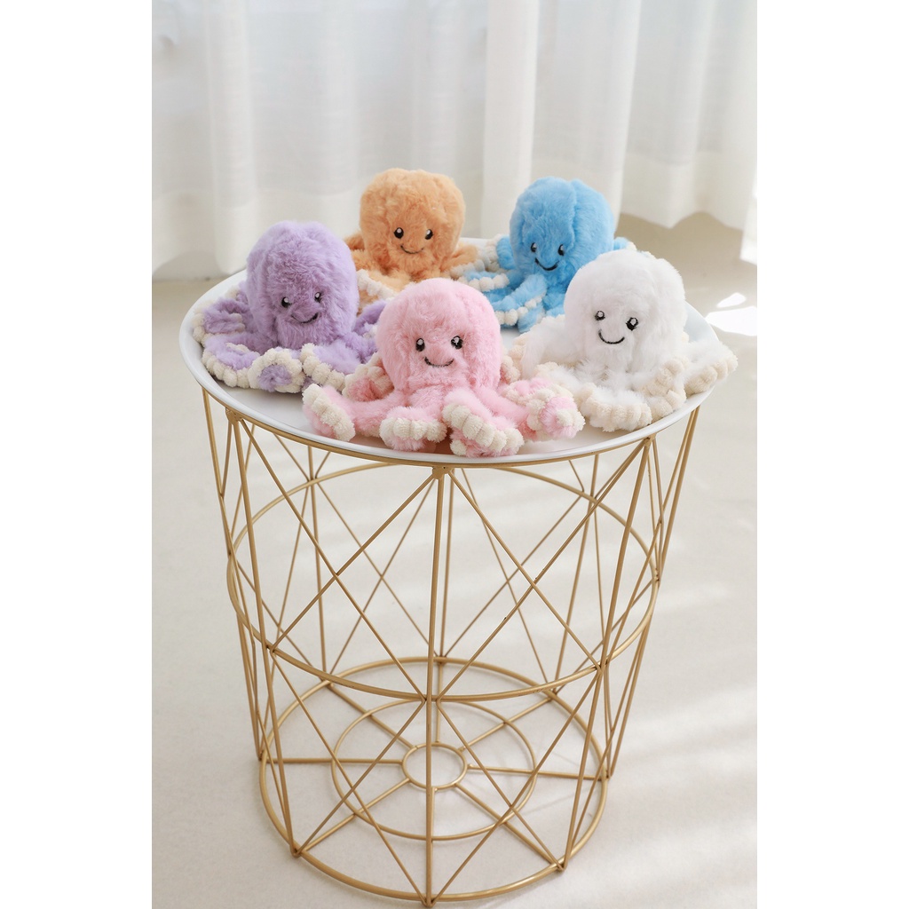Bạch Tuộc Nhồi Bông Nhiều Màu Sắc Đáng Yêu