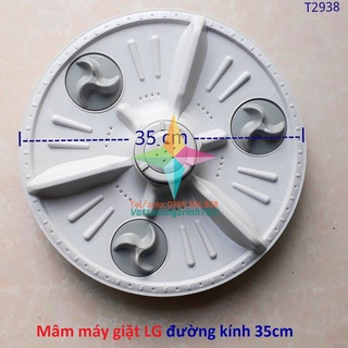 Mâm máy giặt LG cửa đứng ĐK 35 cm -37cm
