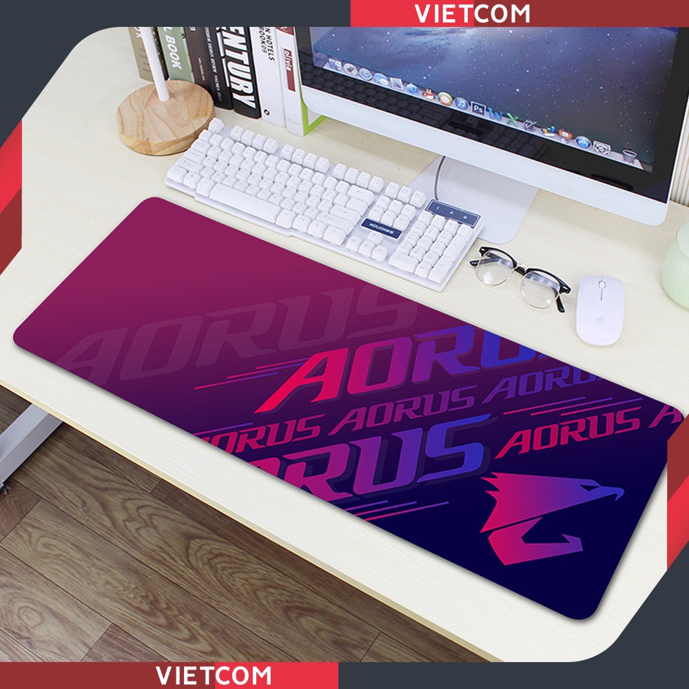 Bàn di chuột - Lót chuột dày 4mm - 3mm - Thương Hiệu Asus Rog - Aorus