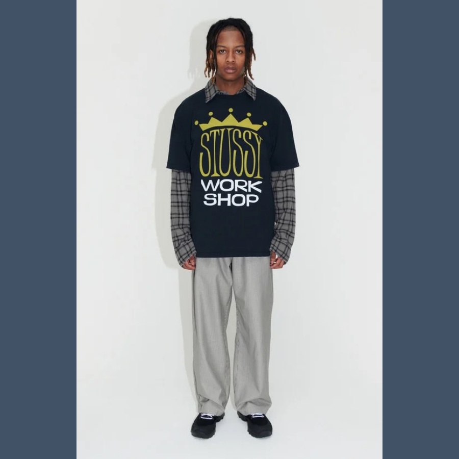 ⚡️[BEST QUALITY]⚡️ Tee Stussy x Our Legacy King Size Pigment Dyed Tee,áo phông stusssy hàng cao cấp