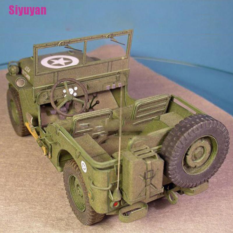 Mô Hình Xe Jeep Willys Mb Jeep Tỉ Lệ 1: 25