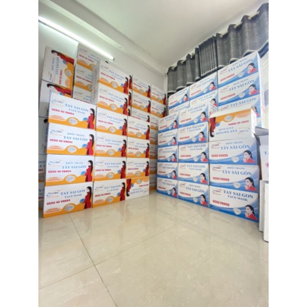KHẨU TRANG N94 TÂY SÀI GÒN HÀNG CAO CẤP 4 LỚP KHÁNG KHUẨN