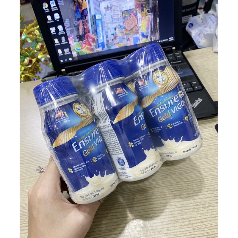 SỮA ENSURE PHA SẴN LỐC 6 CHAI