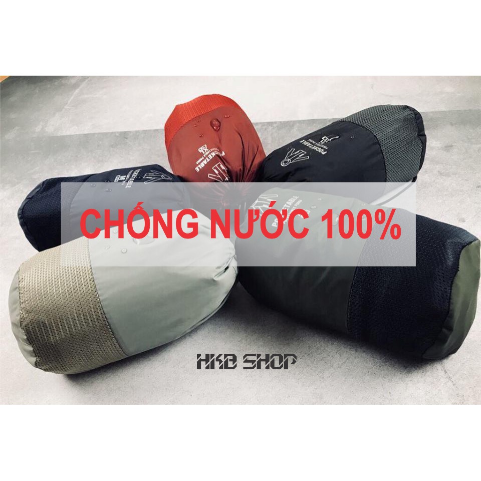 ÁO KHOÁC GIÓ 2 LỚP CHỐNG NƯỚC 100%, SIÊU THOÁNG - Áo khoác nhẹ