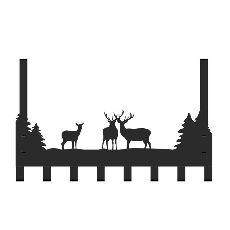 Móc treo của 8 móc hình hươu cao cổ, con cò và mèo,,,