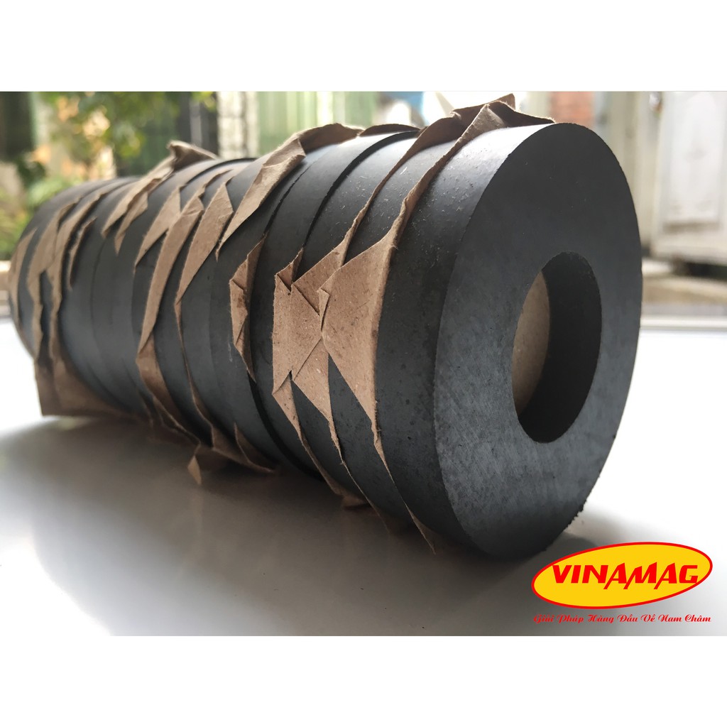 Nam châm loa 70x32x10mm, nam châm đen