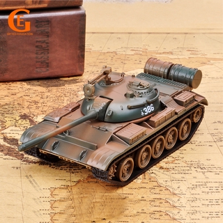 Mô hình xe tăng đồ chơi Soviet T55 tỉ lệ 1/43