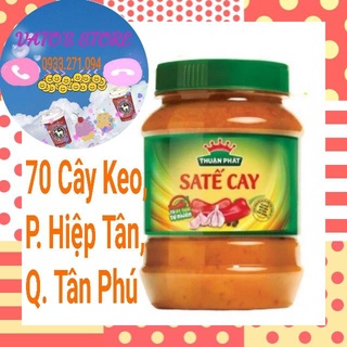 Ớt sa tế thuận phát cay hũ 250g - sate cay thuận phát lọ 250g